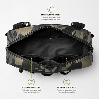 Fishing Chest Pack & Utility Waist Bag