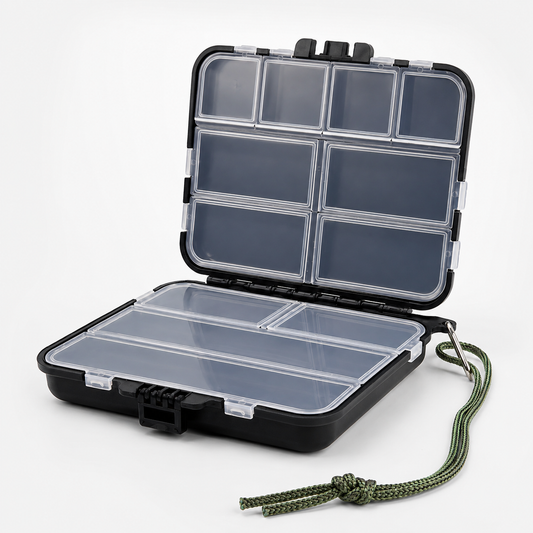Double-Sided Fishing Tackle Storage Box