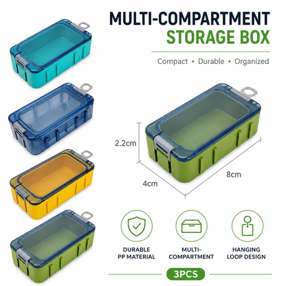 Modular Mini Tackle Boxes (3-Pack)