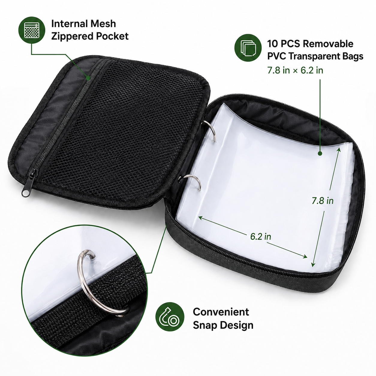 Soft Bait Storage Binder