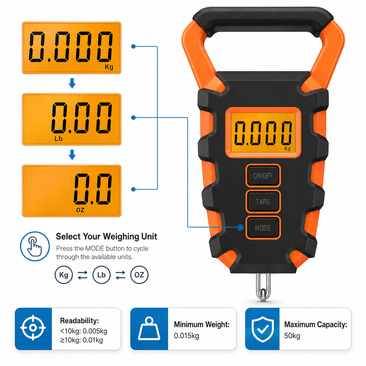 Digital Fish Weighing Scale