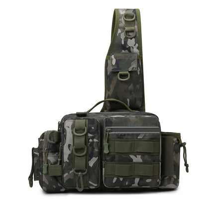 Fishing Sling Tackle Backpack with Rod Holder