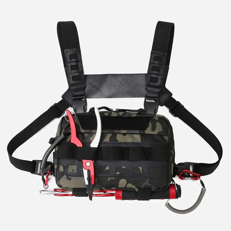 Fishing Chest Pack & Utility Waist Bag