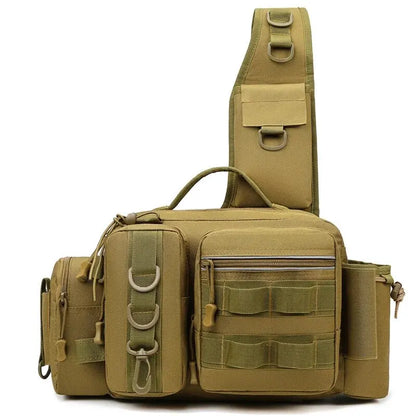 Fishing Sling Tackle Backpack with Rod Holder
